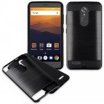 Wholesale ZTE Max XL, ZTE N9560 Armor Hybrid Case (Black)